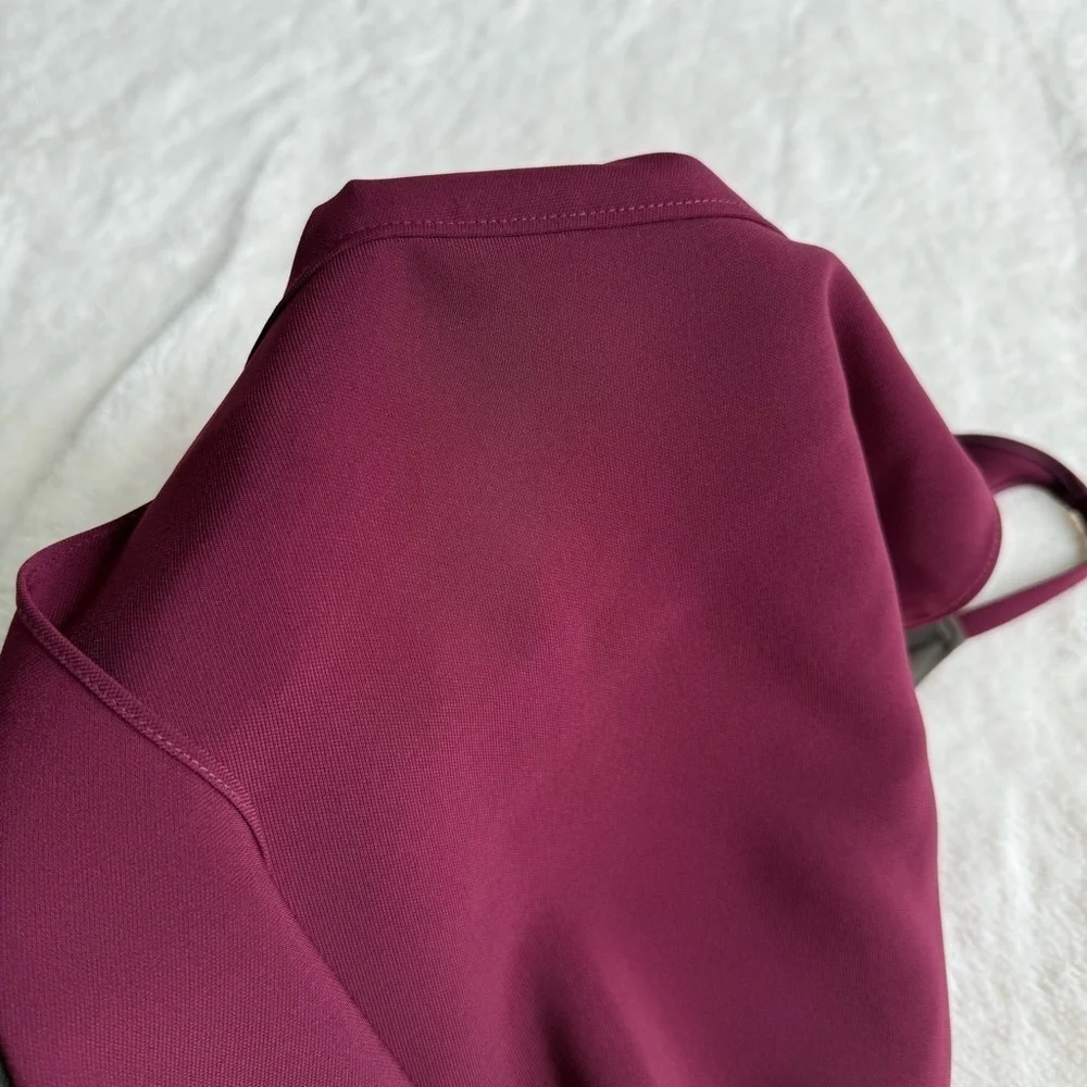 Tome NWOT Collective Two Color Asymmetrical Sleeveless Midi Dress M (8)